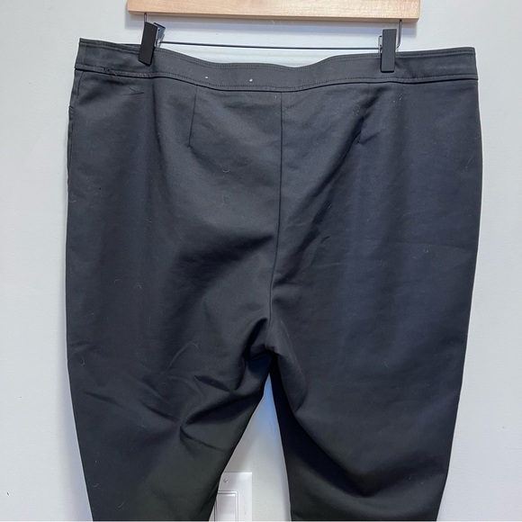 Laura Black Trouser Capris Size 16 - Picture 5 of 9